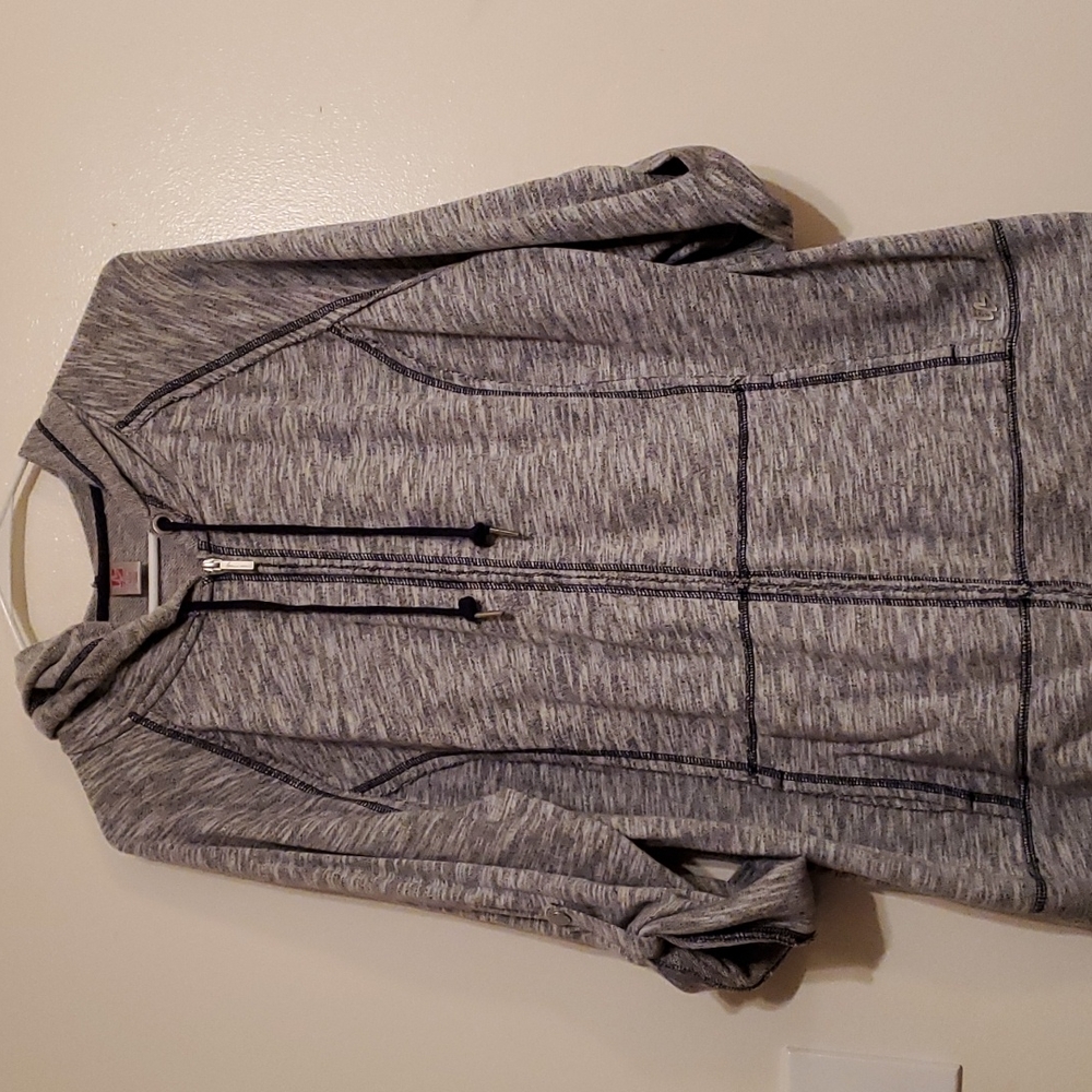 Sweat jacket & capri set. 2pc